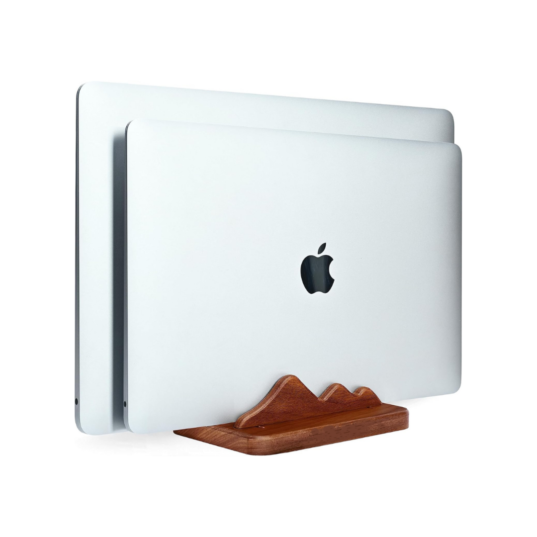 Houten Laptop Standaard – Verstelbaar & Stijlvol