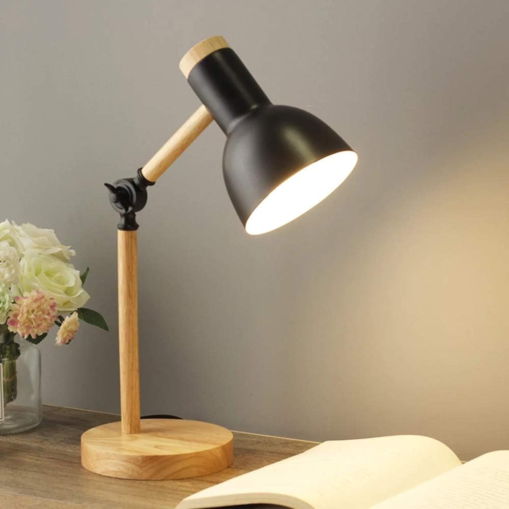 Houten Bureaulamp - Minimalistisch & Stijlvol