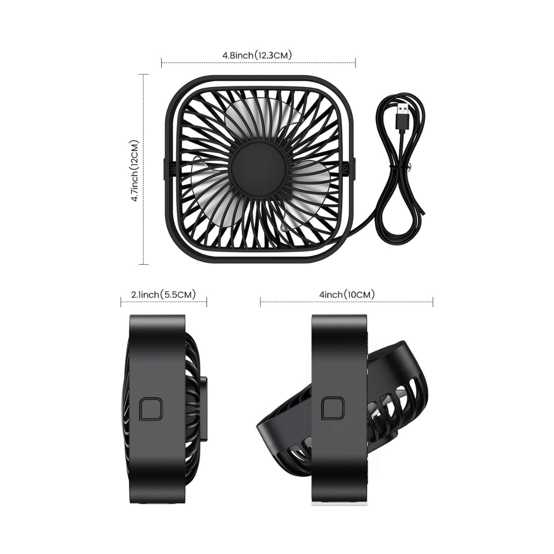 Bureau Ventilator - Compact & Krachtig