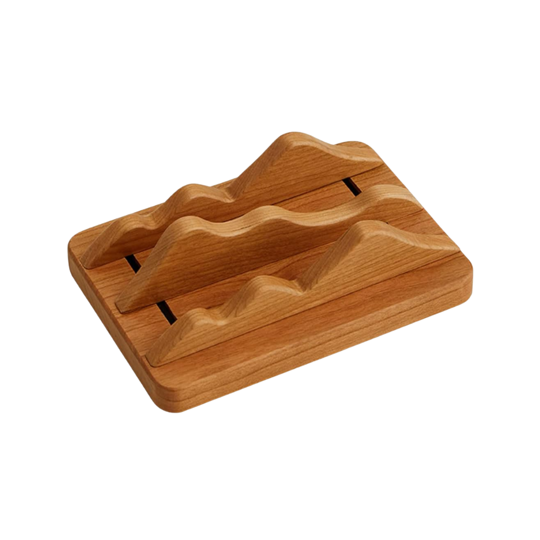 Houten Laptop Standaard – Verstelbaar & Stijlvol