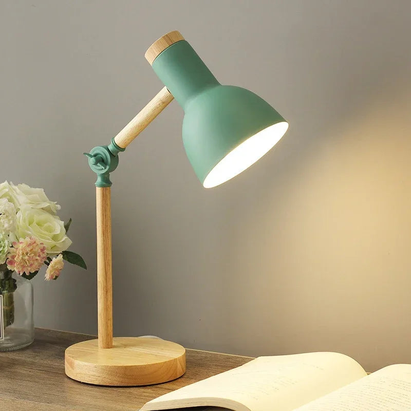 Houten Bureaulamp - Minimalistisch & Stijlvol